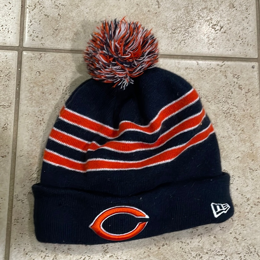 Chicago Bears “GSH” Pom Pom Beanie